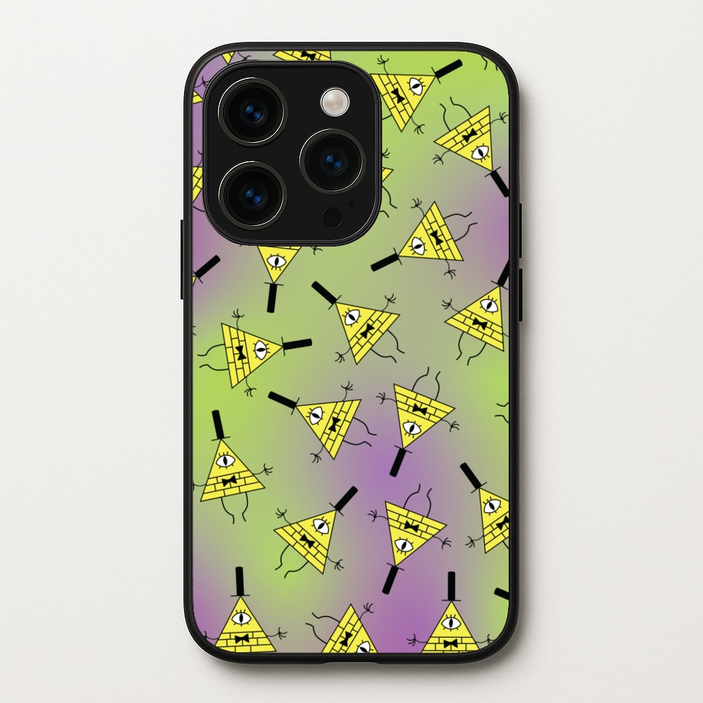 Bill Pattern  - Disney Phone Case for iPhone 14 Pro