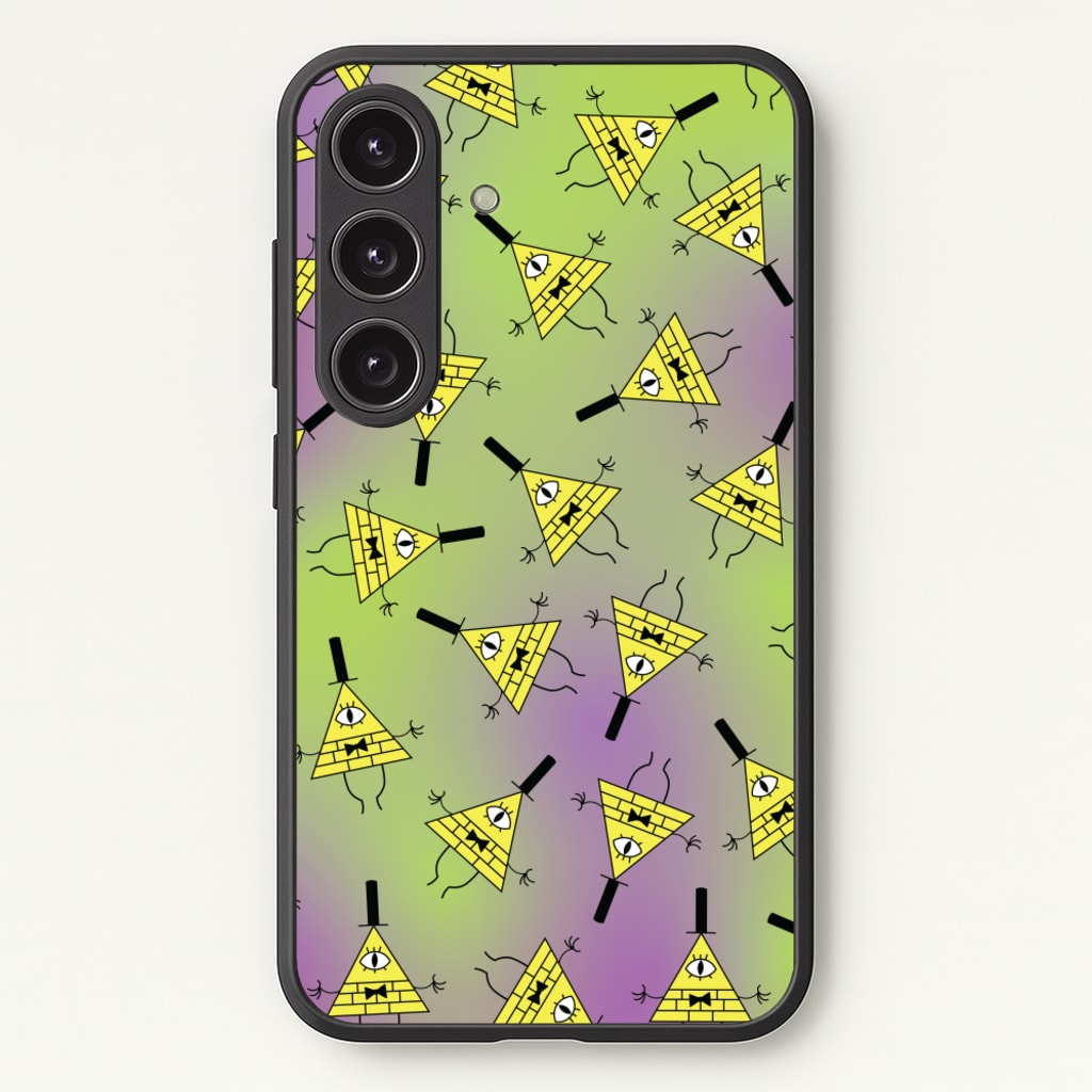 Bill Pattern  - Disney Phone Case for Galaxy S24