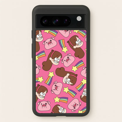 Mabel And Stars Pattern  - Disney Phone Case for Google Pixel 8 Pro
