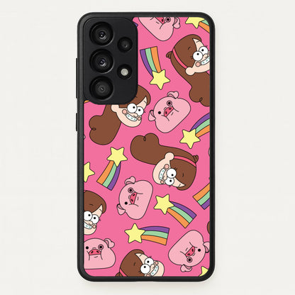 Mabel And Stars Pattern  - Disney Phone Case for Galaxy A53
