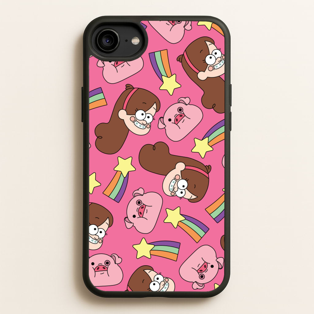 Mabel And Stars Pattern  - Disney Phone Case for iPhone 6 / 7 / 8 / SE