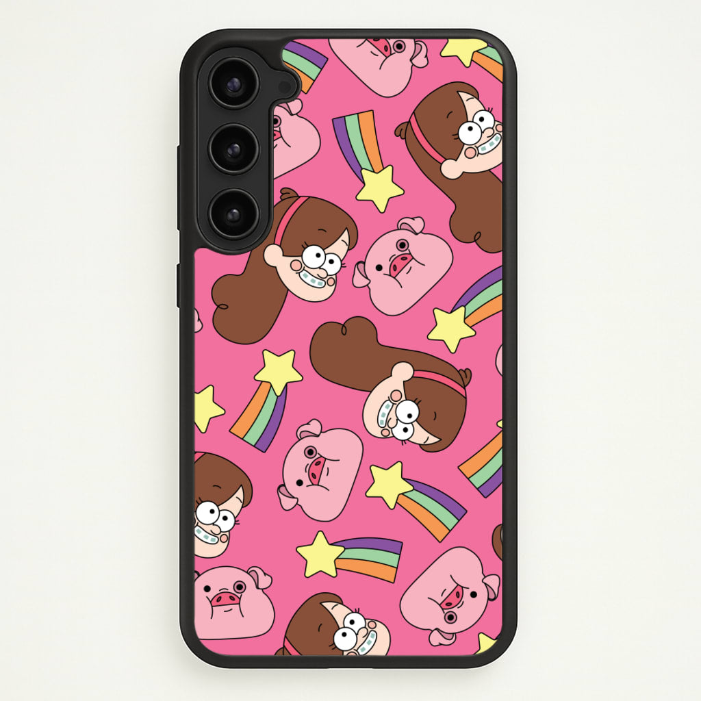 Mabel And Stars Pattern  - Disney Phone Case for Galaxy S23