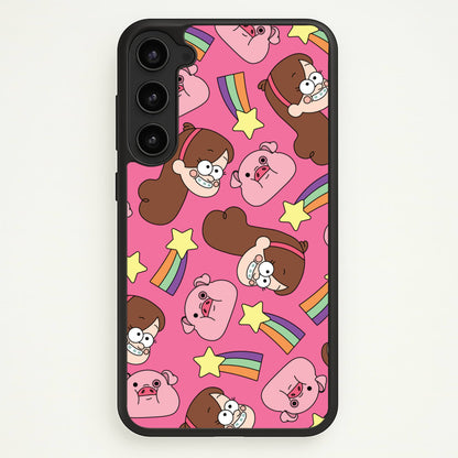 Mabel And Stars Pattern  - Disney Phone Case for Galaxy S23