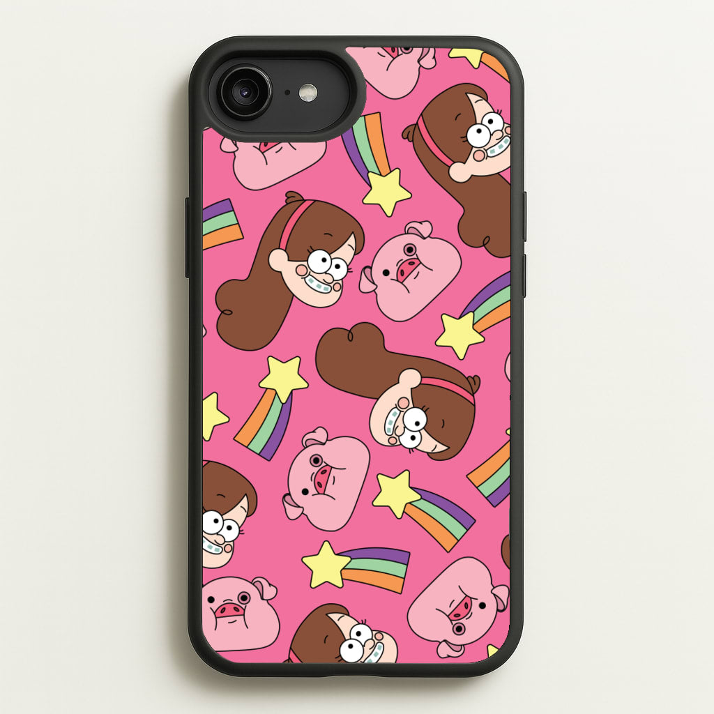 Mabel And Stars Pattern  - Disney Phone Case for iPhone 6 Plus / 7 Plus / 8 Plus