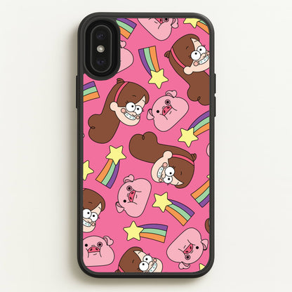 Mabel And Stars Pattern  - Disney Phone Case for iPhone XS Max