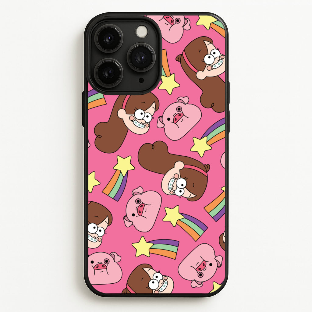 Mabel And Stars Pattern  - Disney Phone Case for iPhone 11 Pro
