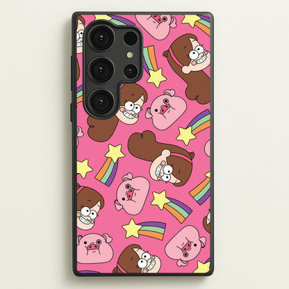 Mabel And Stars Pattern  - Disney Phone Case for Galaxy S25 Ultra