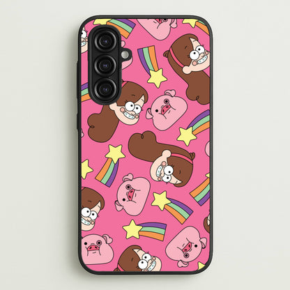 Mabel And Stars Pattern  - Disney Phone Case for Galaxy A16
