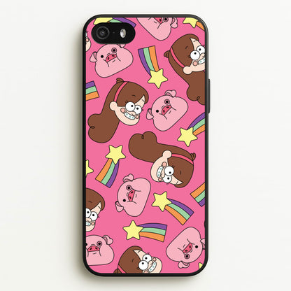 Mabel And Stars Pattern  - Disney Phone Case for iPhone 5 / 5s / SE 2016