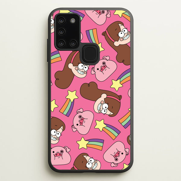 Mabel And Stars Pattern  - Disney Phone Case for Galaxy A21s