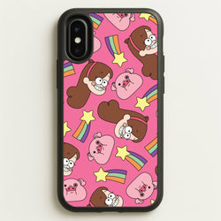 Mabel And Stars Pattern  - Disney Phone Case for iPhone X / XS