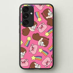 Mabel And Stars Pattern  - Disney Phone Case for Galaxy A35