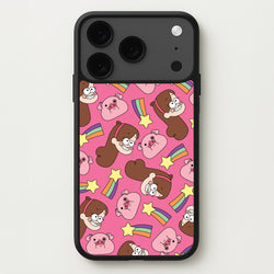 Mabel And Stars Pattern Phone Case for iPhone 17 Pro Max