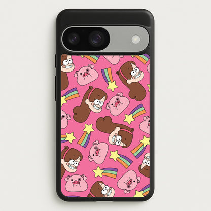 Mabel And Stars Pattern  - Disney Phone Case for Google Pixel 9 / 9 Pro