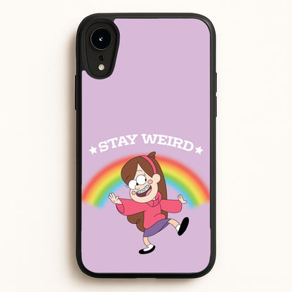Stay Weird  - Disney Phone Case for iPhone XR