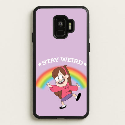 Stay Weird  - Disney Phone Case for Galaxy S9