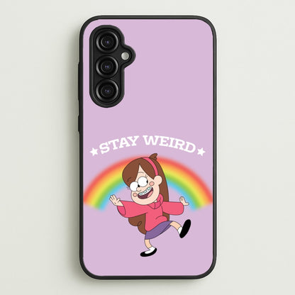 Stay Weird  - Disney Phone Case for Galaxy A14