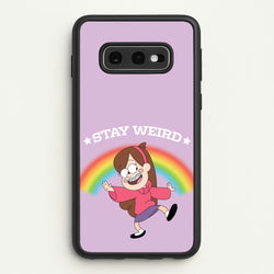Stay Weird  - Disney Phone Case for Galaxy S10e