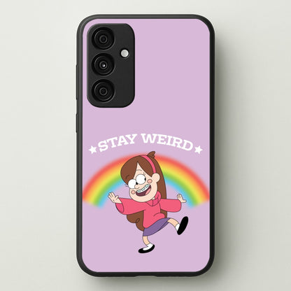 Stay Weird  - Disney Phone Case for Galaxy A35