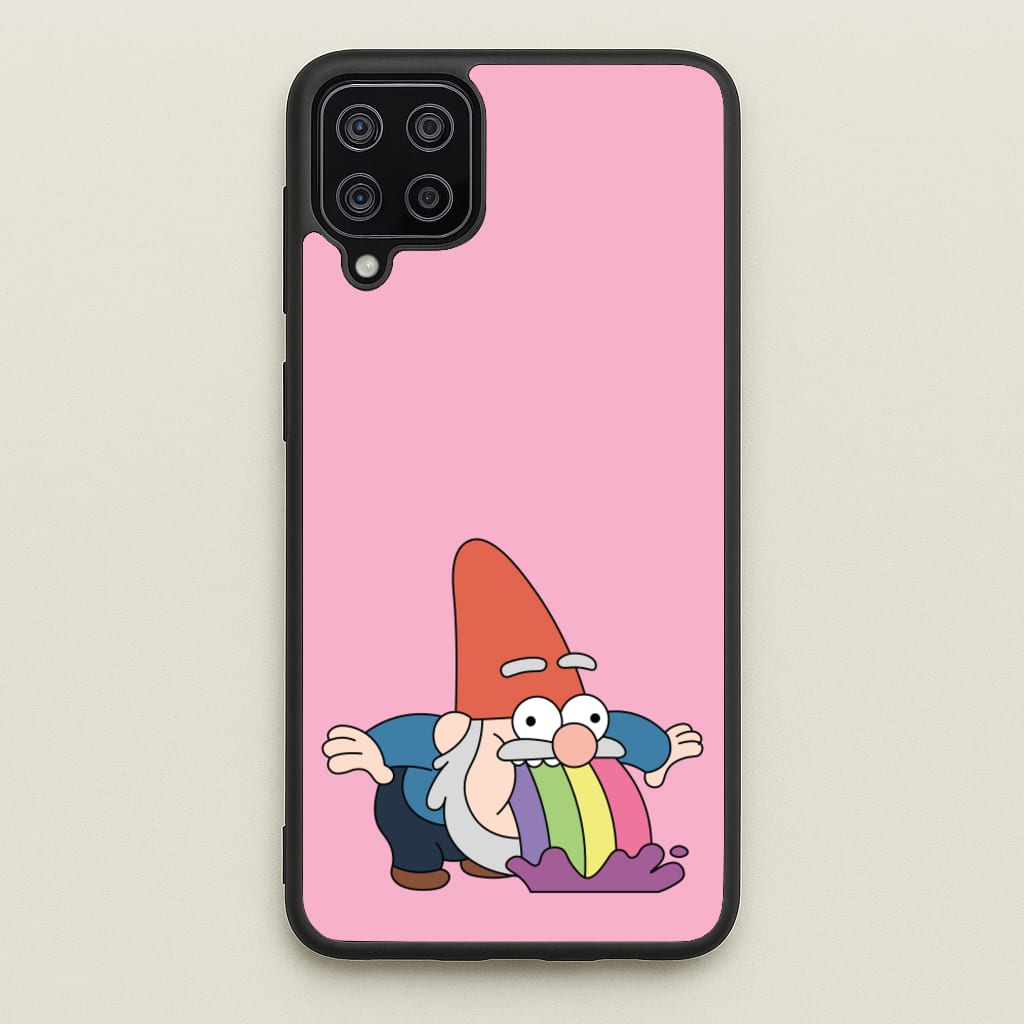 Garden Gnome Rainbow  - Disney Phone Case for Galaxy A12