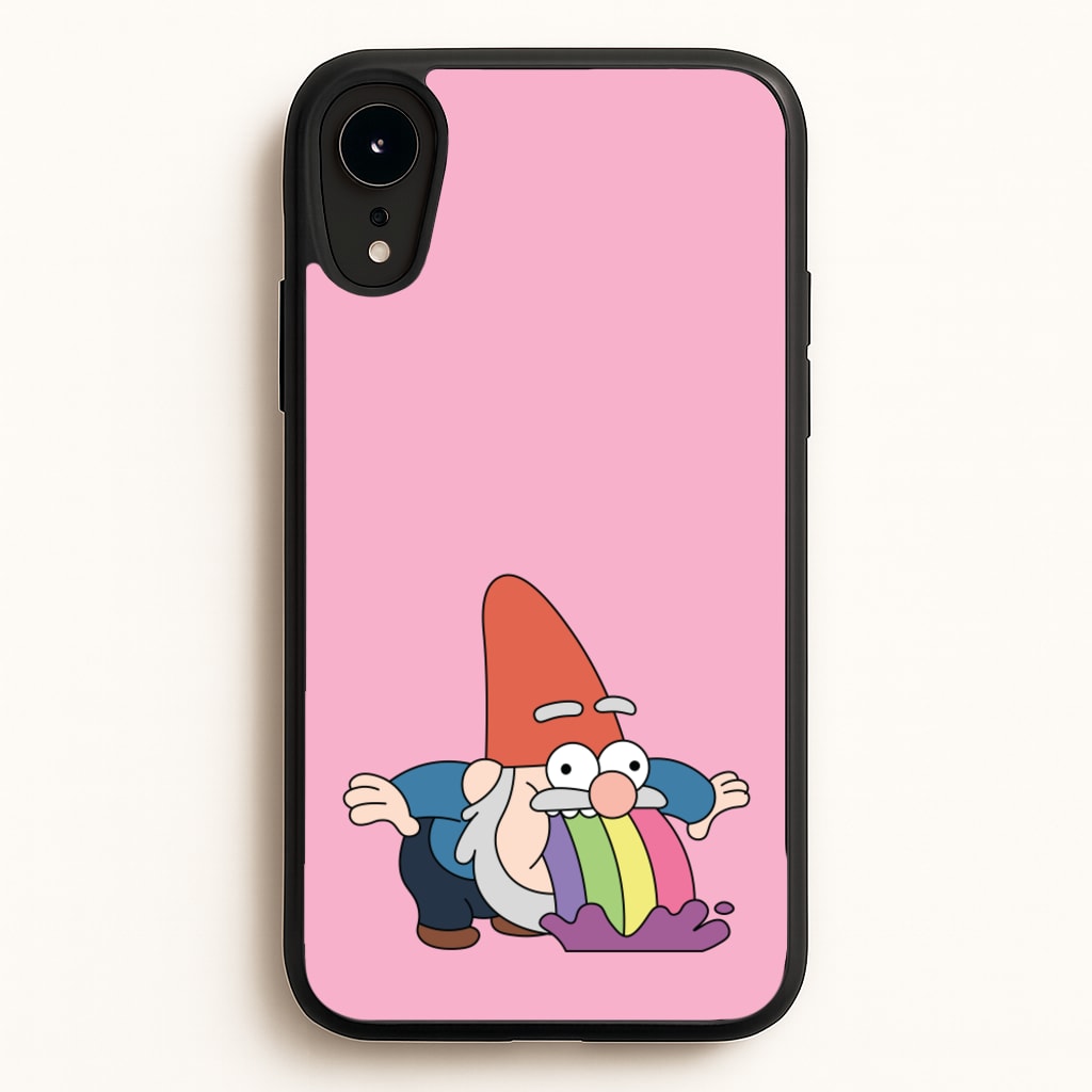 Garden Gnome Rainbow  - Disney Phone Case for iPhone XR