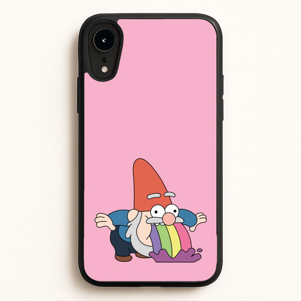 Garden Gnome Rainbow  - Disney Phone Case for iPhone XR