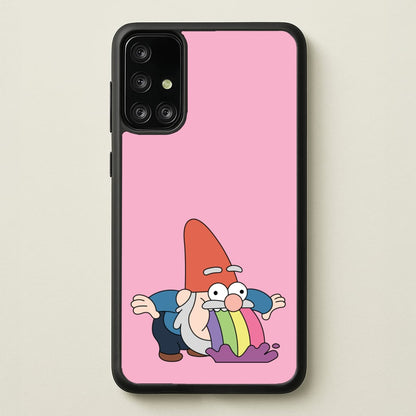 Garden Gnome Rainbow  - Disney Phone Case for Galaxy A71