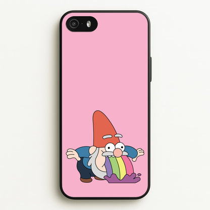 Garden Gnome Rainbow  - Disney Phone Case for iPhone 5 / 5s / SE 2016