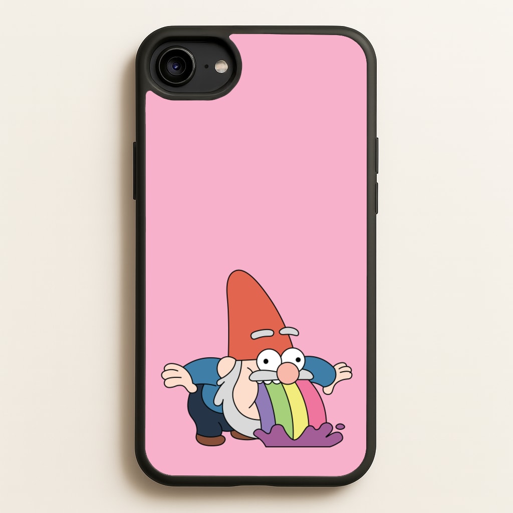 Garden Gnome Rainbow  - Disney Phone Case for iPhone 6 / 7 / 8 / SE