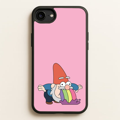 Garden Gnome Rainbow  - Disney Phone Case for iPhone 6 / 7 / 8 / SE