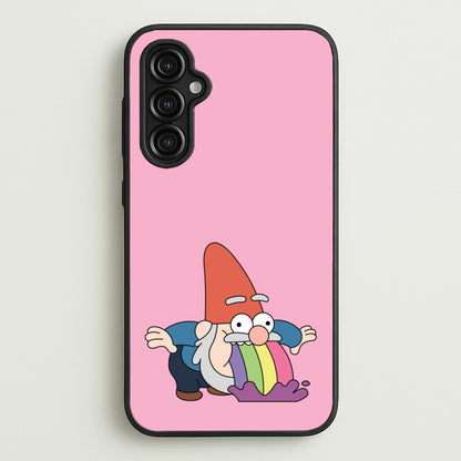 Garden Gnome Rainbow  - Disney Phone Case for Galaxy A14