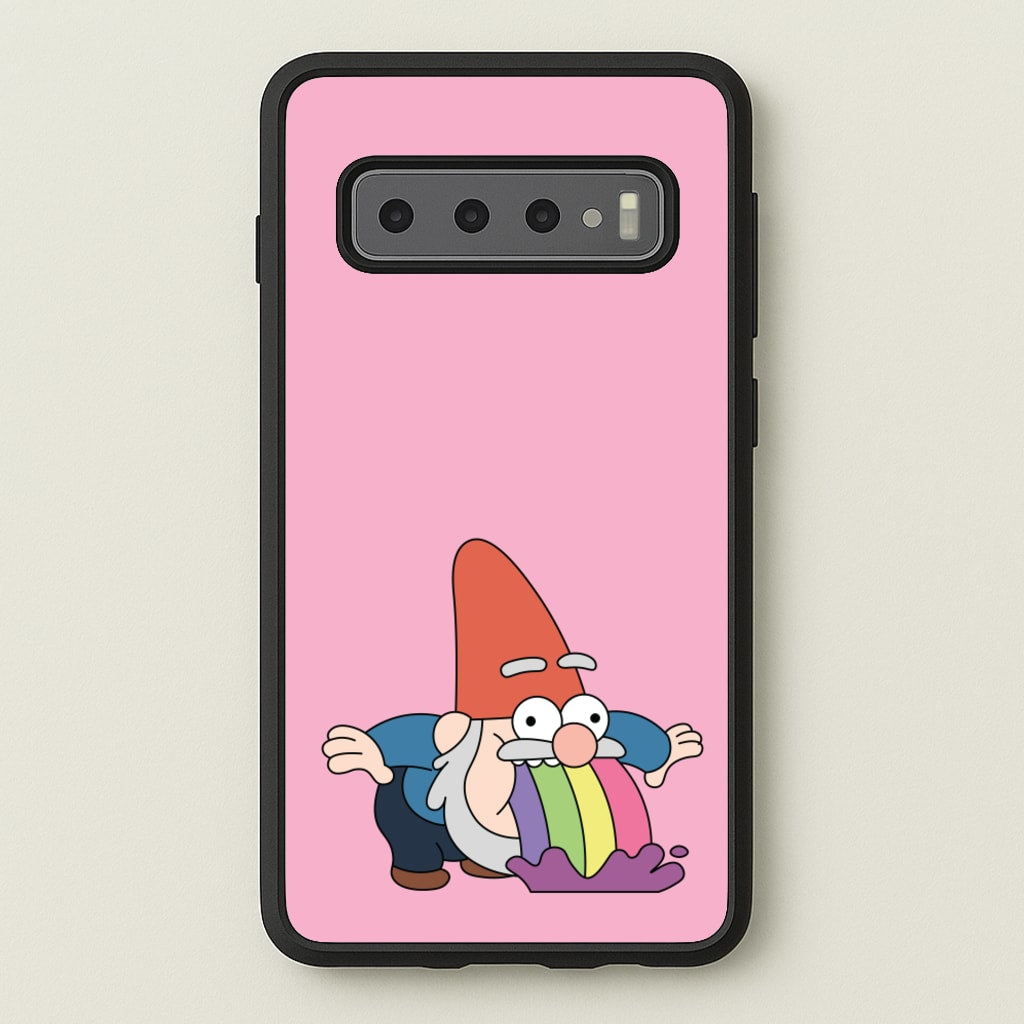 Garden Gnome Rainbow  - Disney Phone Case for Galaxy S10 Plus