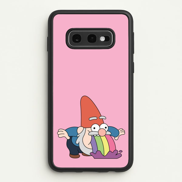 Garden Gnome Rainbow  - Disney Phone Case for Galaxy S10e