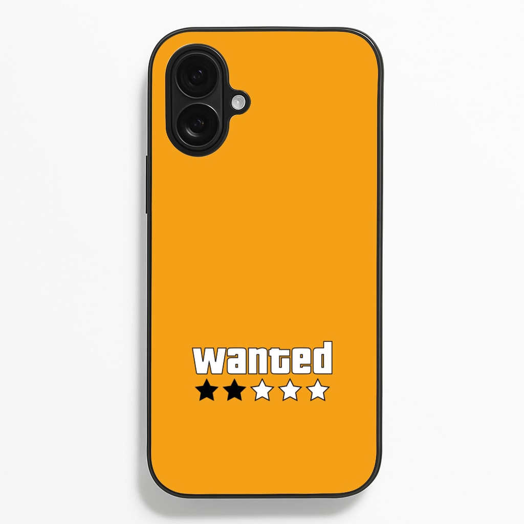Wanted - Video Game  - GTA Phone Case for iPhone 16 Plus