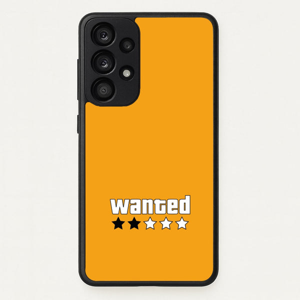 Wanted - Video Game  - GTA Phone Case for Galaxy A33