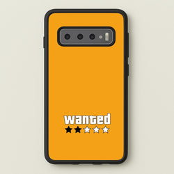 Wanted - Video Game  - GTA Phone Case for Galaxy S10 Plus