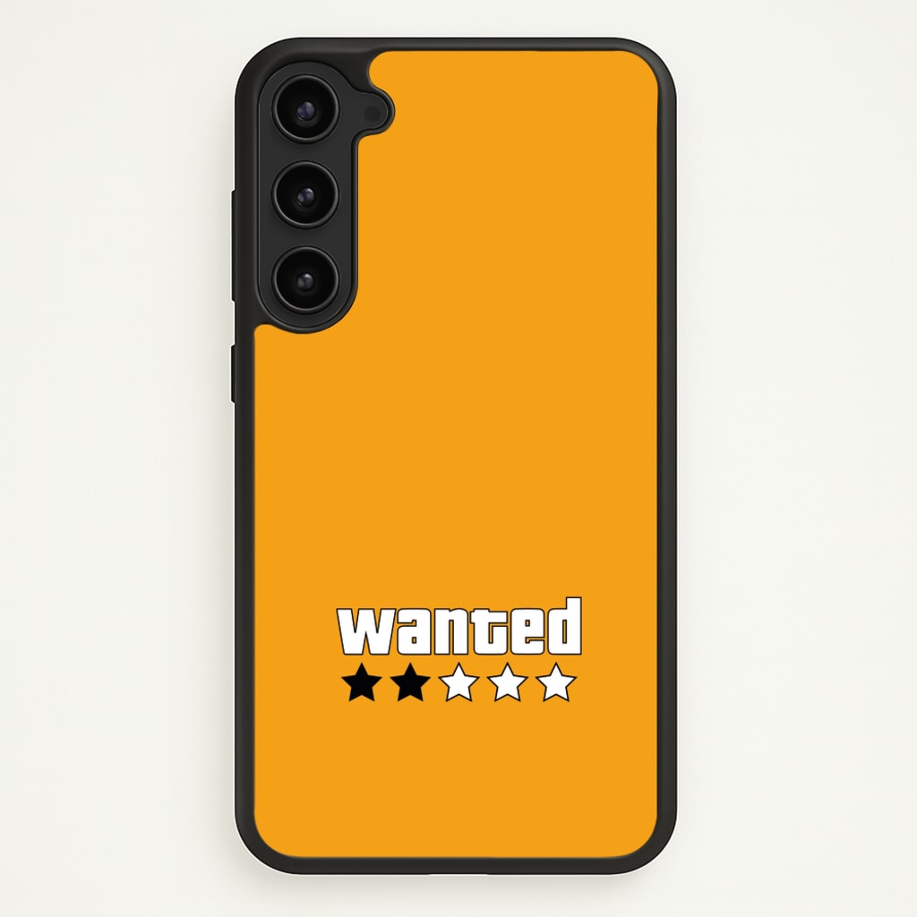 Wanted - Video Game  - GTA Phone Case for Galaxy S23