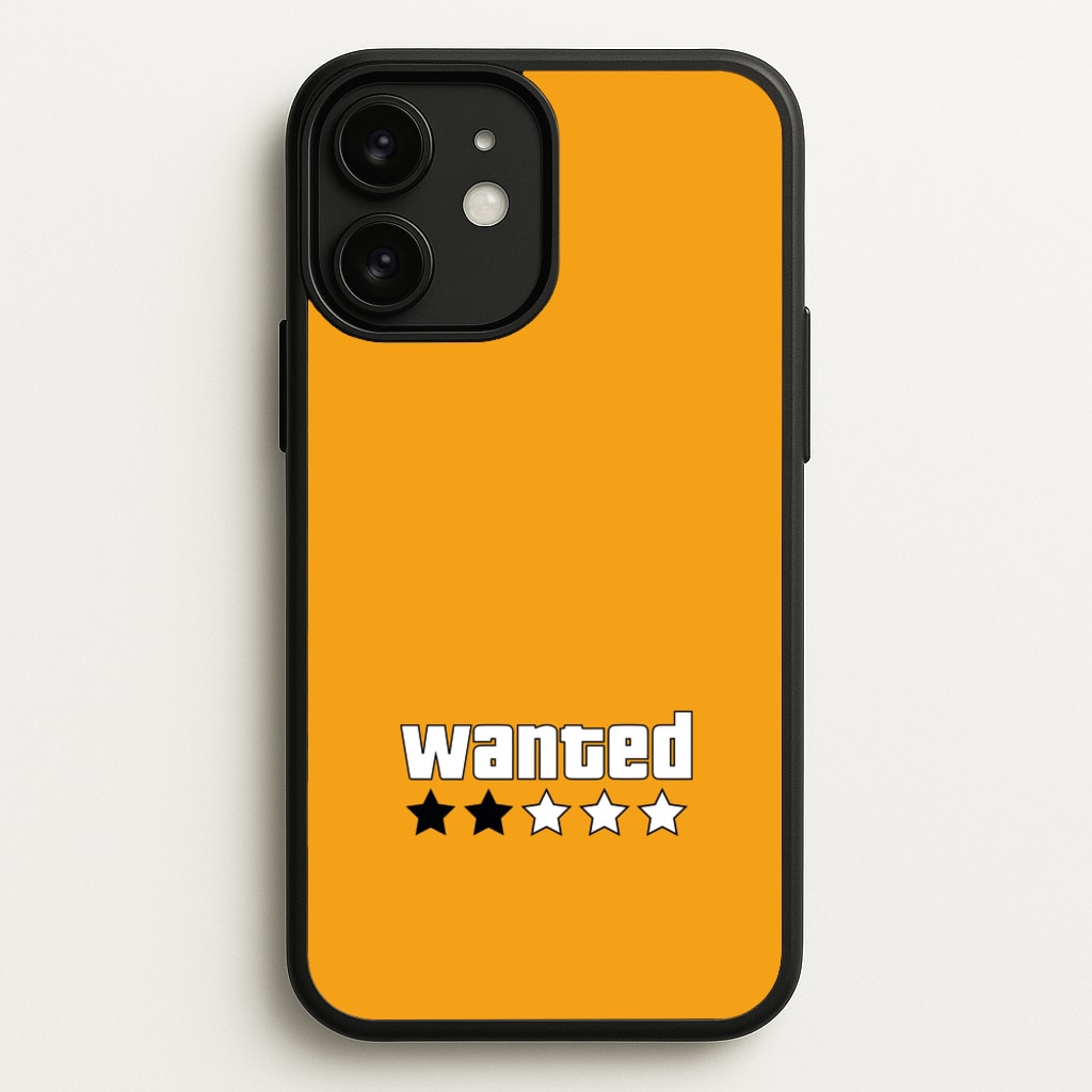 Wanted - Video Game  - GTA Phone Case for iPhone 11
