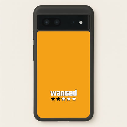 Wanted - Video Game  - GTA Phone Case for Google Pixel 7