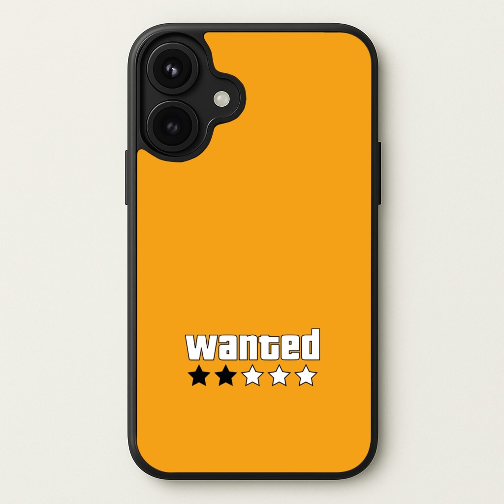 Wanted - Video Game Phone Case for iPhone 17
