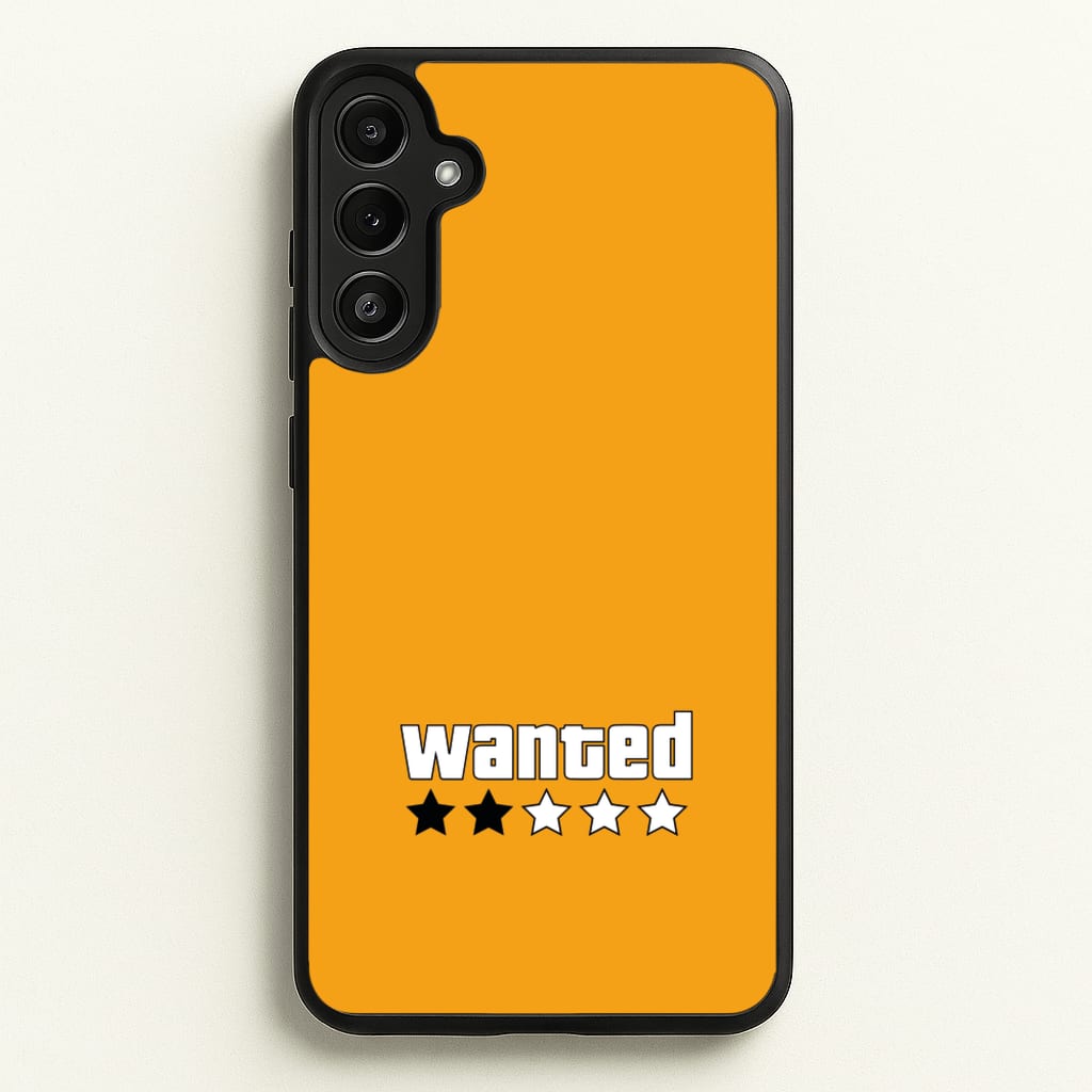 Wanted - Video Game  - GTA Phone Case for Galaxy A36