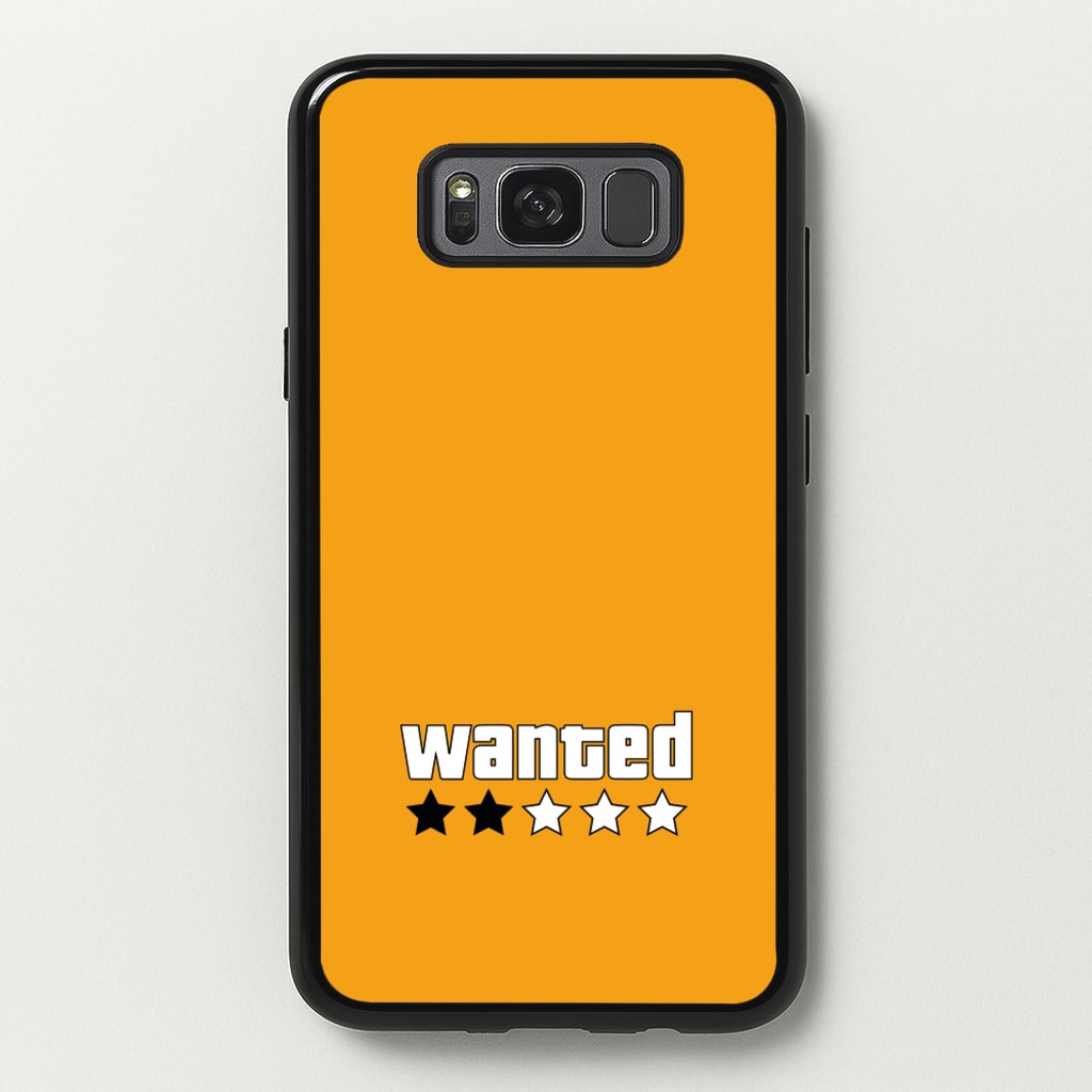 Wanted - Video Game  - GTA Phone Case for Galaxy S8 Plus