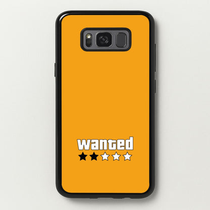 Wanted - Video Game  - GTA Phone Case for Galaxy S8 Plus