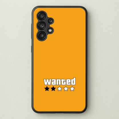 Wanted - Video Game  - GTA Phone Case for Galaxy A13