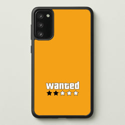 Wanted - Video Game  - GTA Phone Case for Galaxy S20