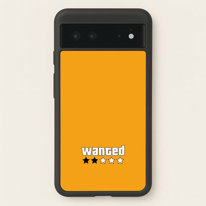 Wanted - Video Game  - GTA Phone Case for Google Pixel 6