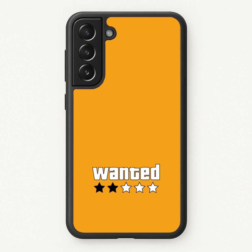 Wanted - Video Game  - GTA Phone Case for Galaxy S22