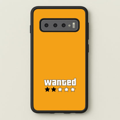 Wanted - Video Game  - GTA Phone Case for Galaxy S10