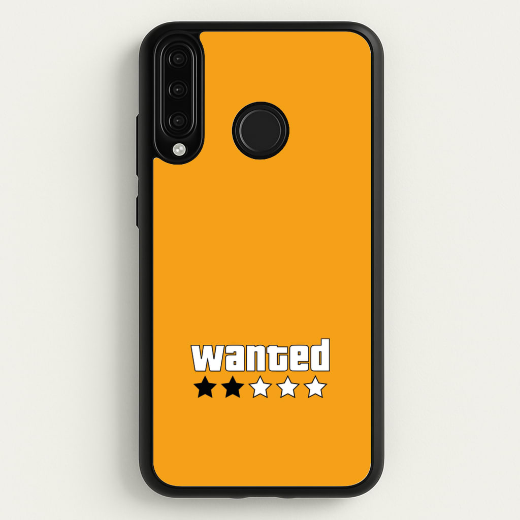 Wanted - Video Game  - GTA Phone Case for Huawei P30 Lite