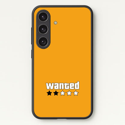Wanted - Video Game  - GTA Phone Case for Galaxy S24FE